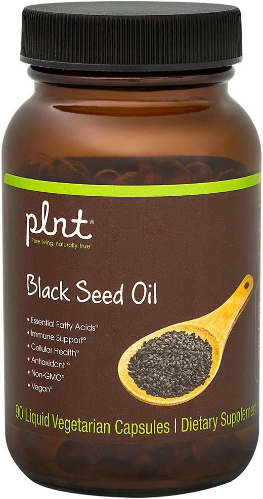 Plnt Black Seed Oil Capsules (90 Liquid Veggie Capsules)