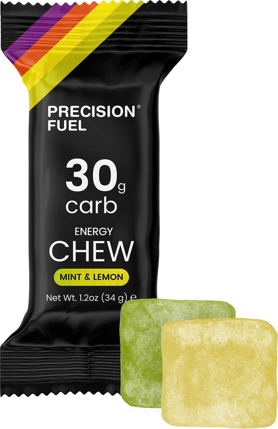 Precision Fuel Pf 30 Chew Energy Chews - Carbohydrate Fuel For Endurance, Lightweight & Portable, 30G Carbs - Ideal For Long Runs, Rides & Workouts - Original Flavour (30 Chews)