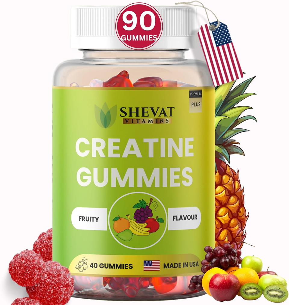 Premium Creatine Gummies For Men & Women  Supports Muscle Growth, Recovery & Performance  40 Chewable Gummies With Fast Absorption & No Melting Formula