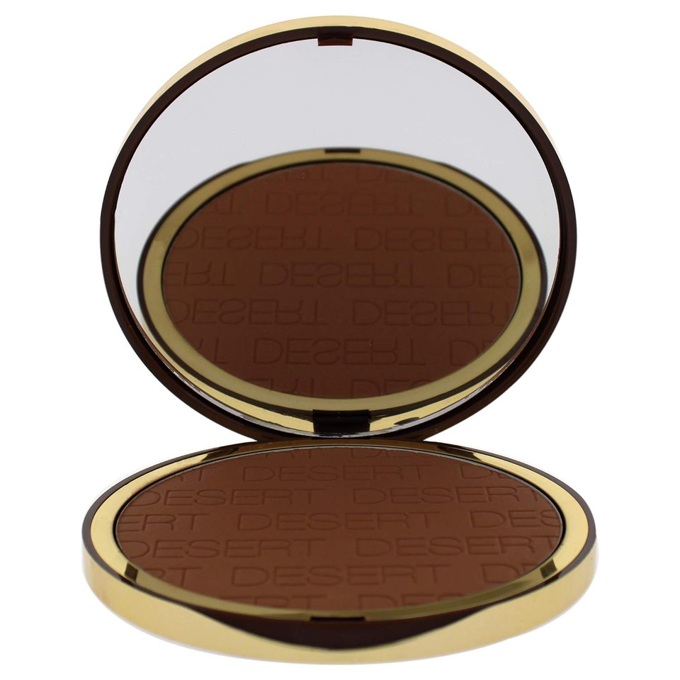 Pupa Milano Desert Bronzing Powder - Add Warmth, Sculpt And Contour - Deep Color For Natural Radiance And Glow - Silky Soft Bronzer Formula - Pressed Compact Face Makeup - 003 Amber Light - 1.05 Oz