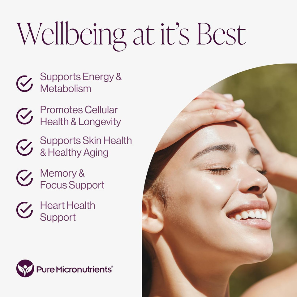 Pure Resveratrol Supplement - Extra Strength 600Mg Trans-Resveratrol Per Serve - For Heart, Cognitive, Immune Health Support  Purified & Bioavailable - 60 Vegan Caps