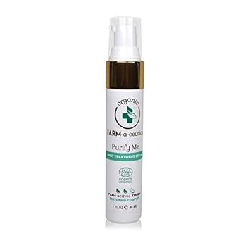 Purify Me Acne Spot Treatment Serum - Certified Organic - Vegan, Non-Gmo, Gluten Free, Ph Balanced - 1 Fl. Oz