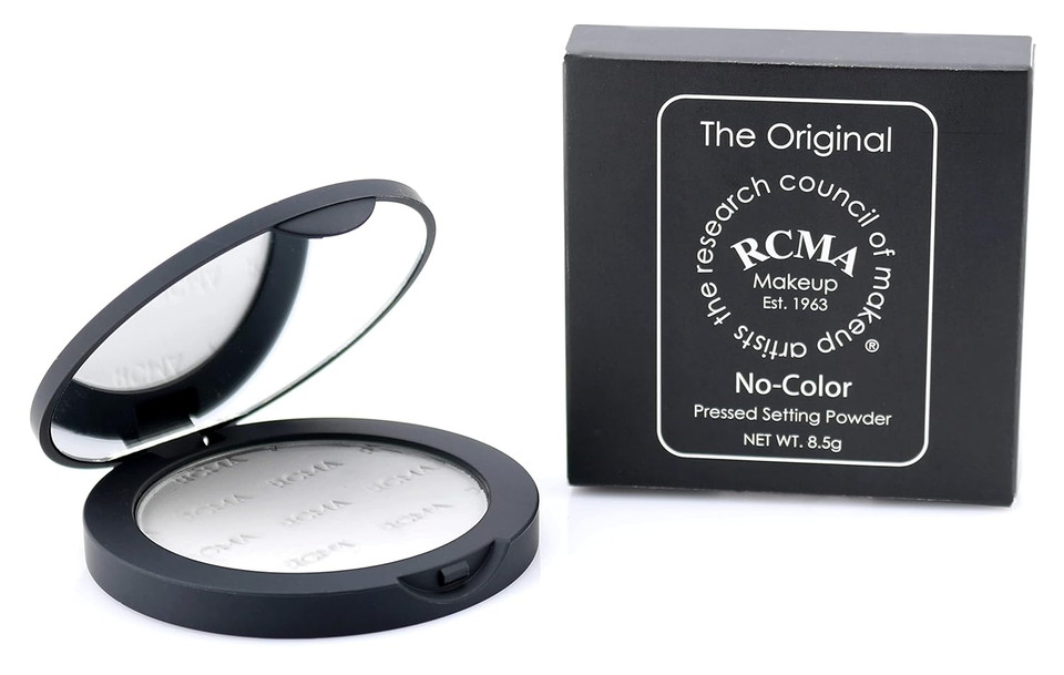 Rcma Makeup No Color Pressed Powder | Setting Powder | Vegan | Flawless Finish | Lasting Perfection | Everyday Or Professional Makeup | 0.29 Oz