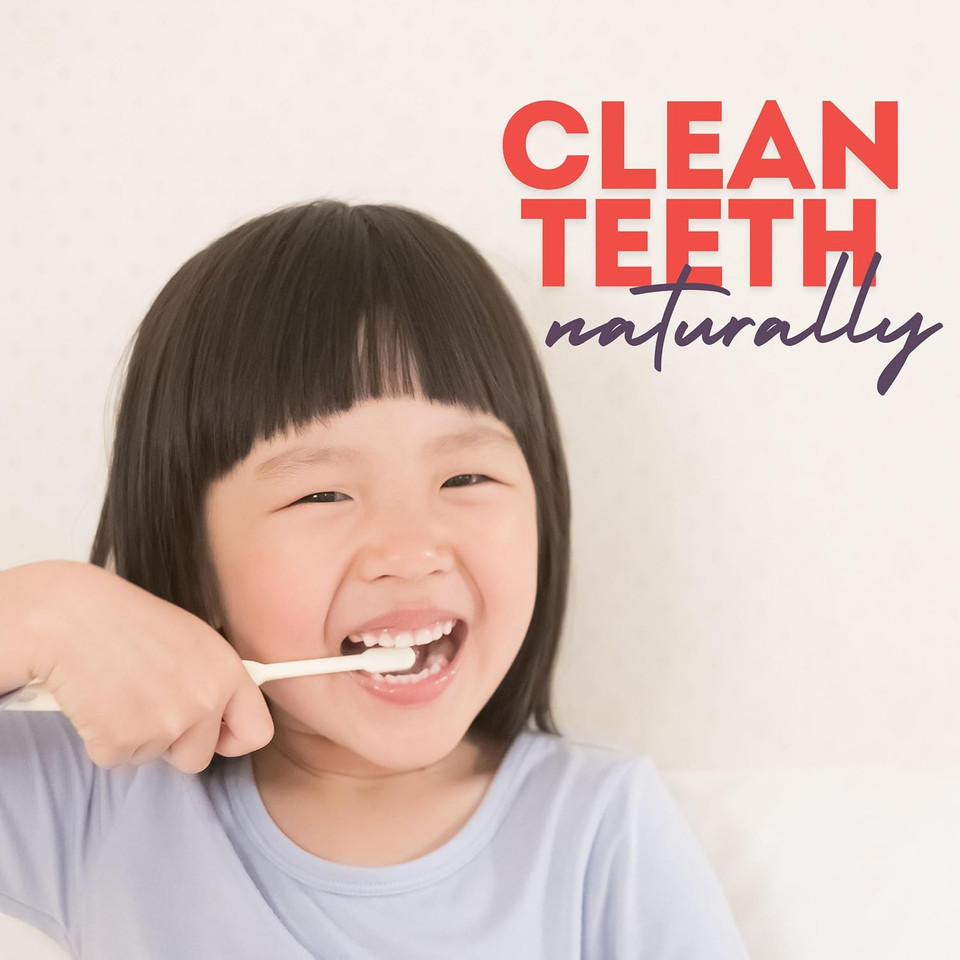 Red Seal Kids Toothpaste - Tutti Frutti Flavor, Fluoride Free, No Synthetic Colors, Paraben & Sls-Free, Vegan, Cruelty-Free, Natrue Certified - Ideal For Parents Seeking Natural Oral Care, 2.47Oz