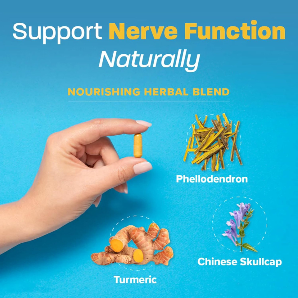 Redd Remedies, Nerve Shield, Supports Healthy Nerve Structure And Circulation, 60 Vegan Capsules