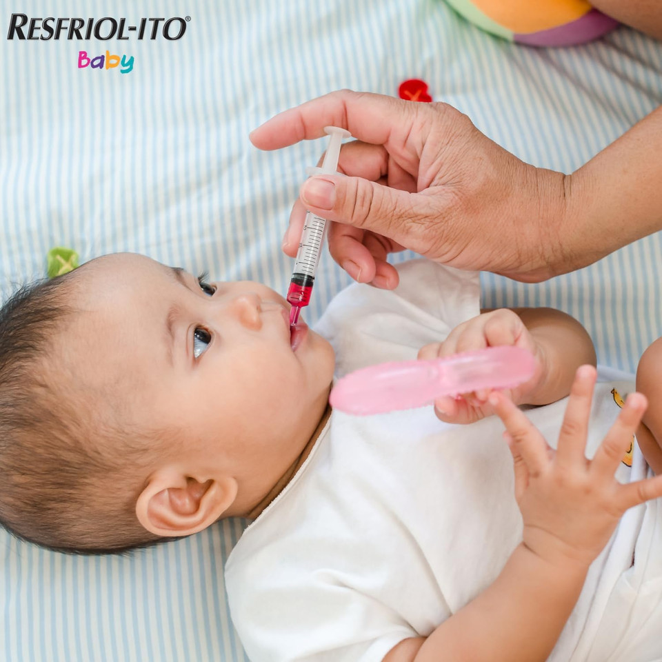 Resfriolito Baby Cough Syrup + Mucus 2 Fl Oz Infants 2 Months And Older, Natural Grape Flavor With Organic Agave, 2 Fl Oz Bottle