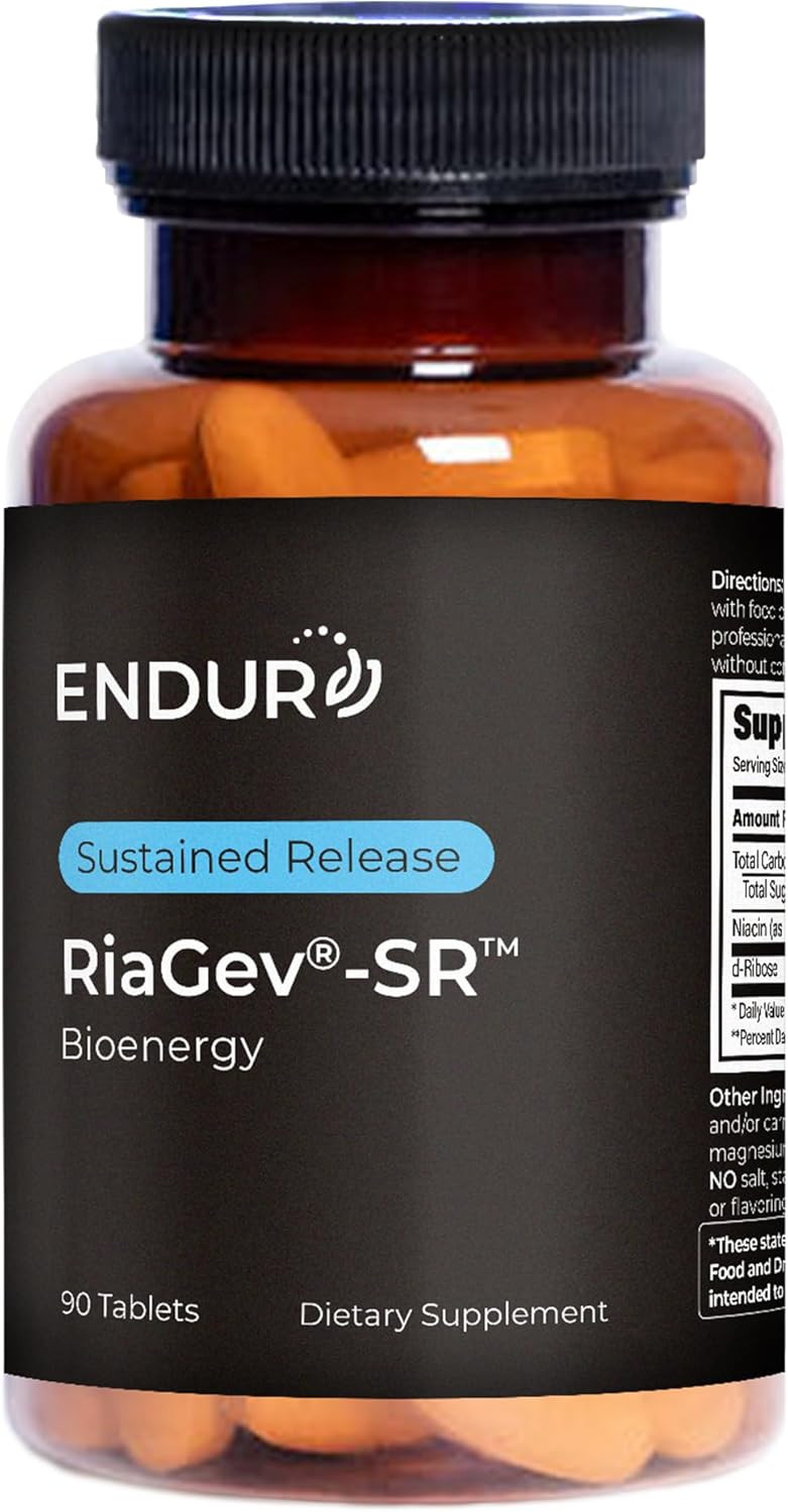 Riagev Sr Sustained Release Dietary Supplement For Healthy Aging And Nad+ Cellular Energy, 90 Tablets Company