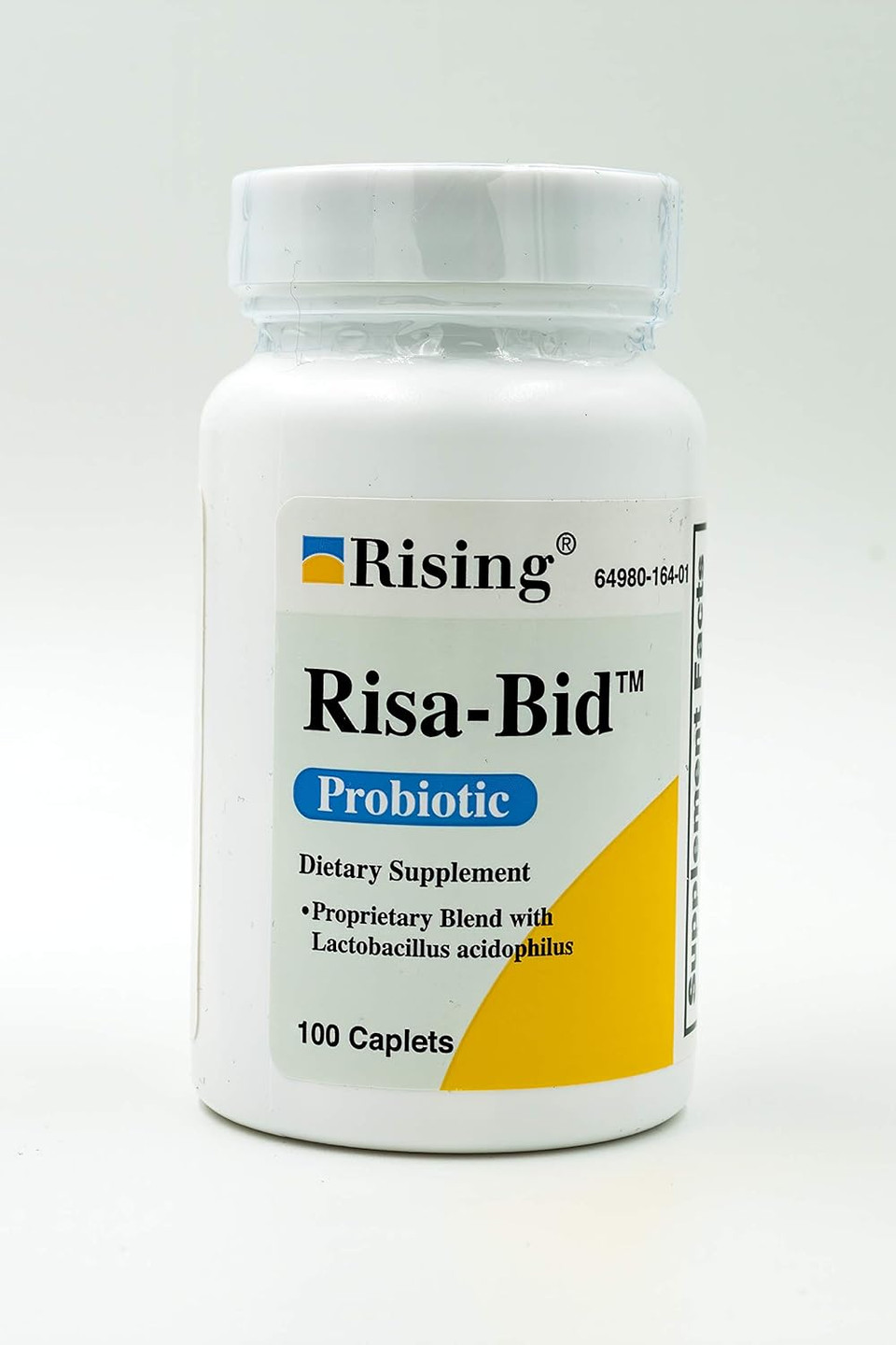 Rising Health - Risa-Bid Caplets - Probiotic Dietary Supplements - 100 Caplets