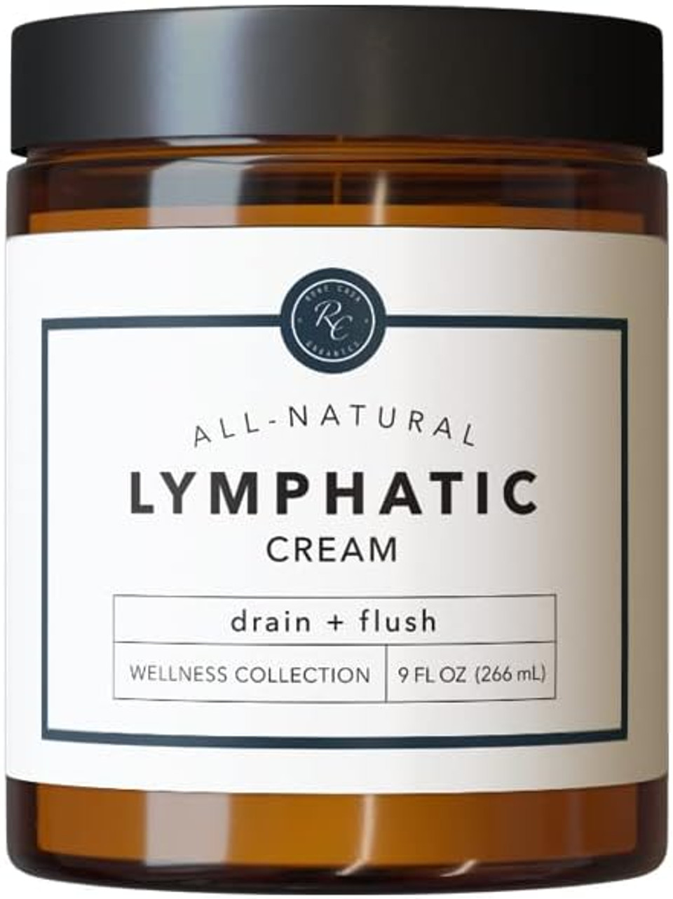 Rowe Casa Organics, Lymphatic Cream, Stimulates Lymph Fluid Drainage (9 Fl Oz.)