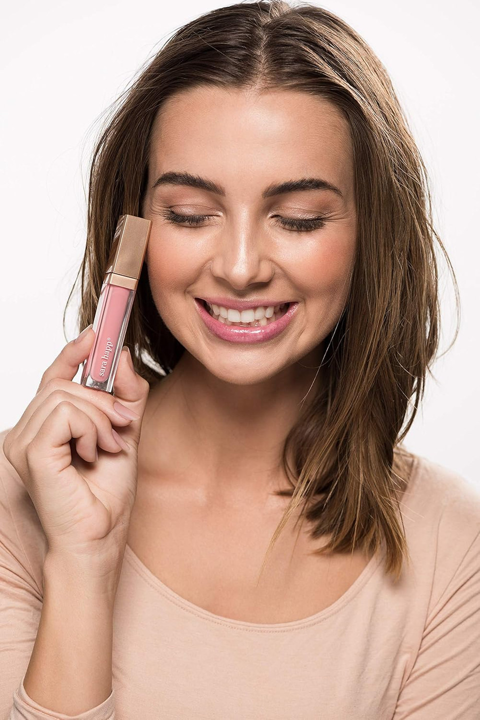 Sara Happ Ballet Slip Luxe Gloss - High-Impact Shine & Long-Lasting Wear, Nourish, Hydrate, And Heal Your Lips, 0.21 Fl. Oz