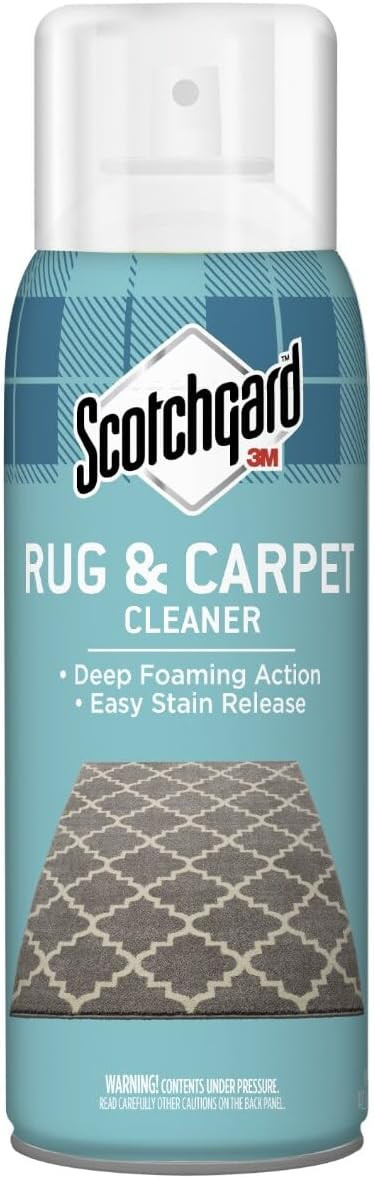 Scotchgard Rug & Carpet Cleaner, Fabric Cleaner Blocks Stains, Cleaning Sprays Make Cleanup Easier, 16.5 Oz
