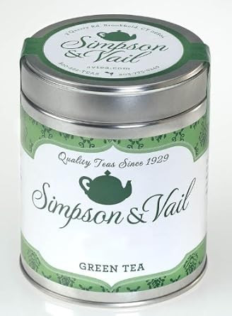 Simpson & Vail, Celtic Cream Green Tea - 4 Ounce Tin / 50 Cups