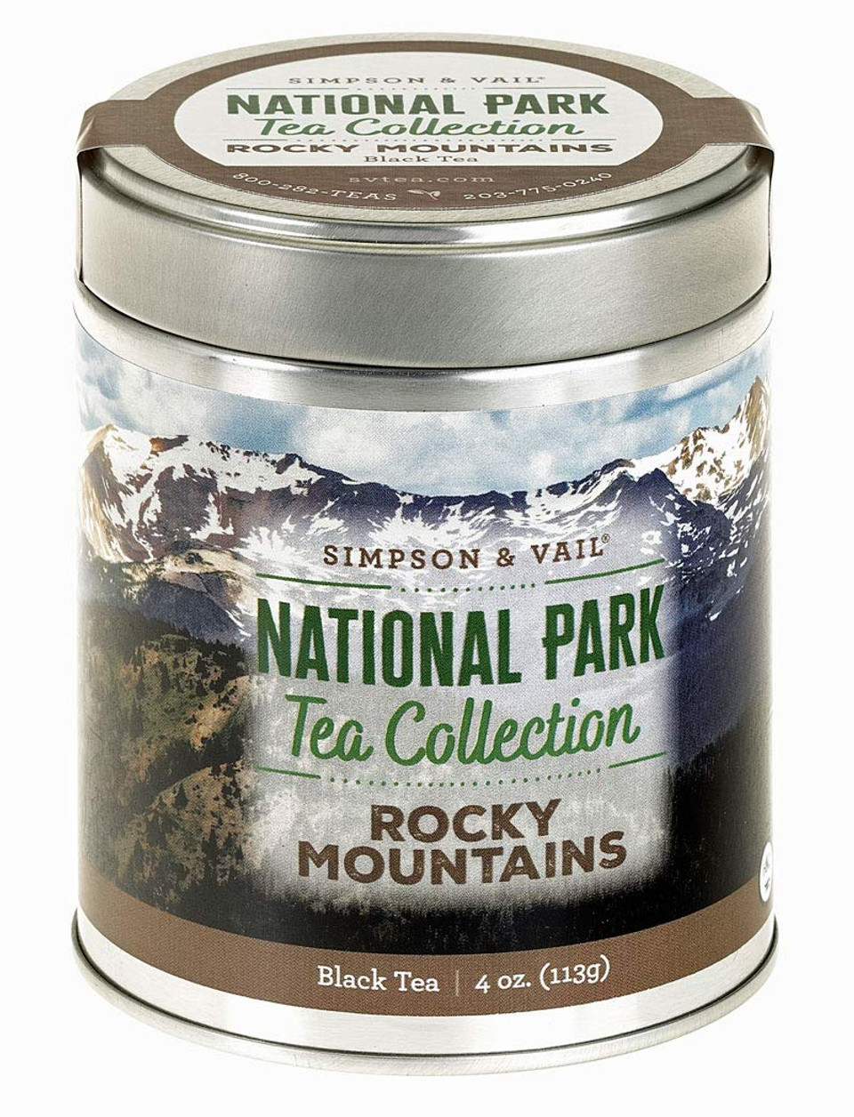 Simpson & Vail, Rocky Mountains National Park Black Tea - 4 Ounce Tin / 50 Cups