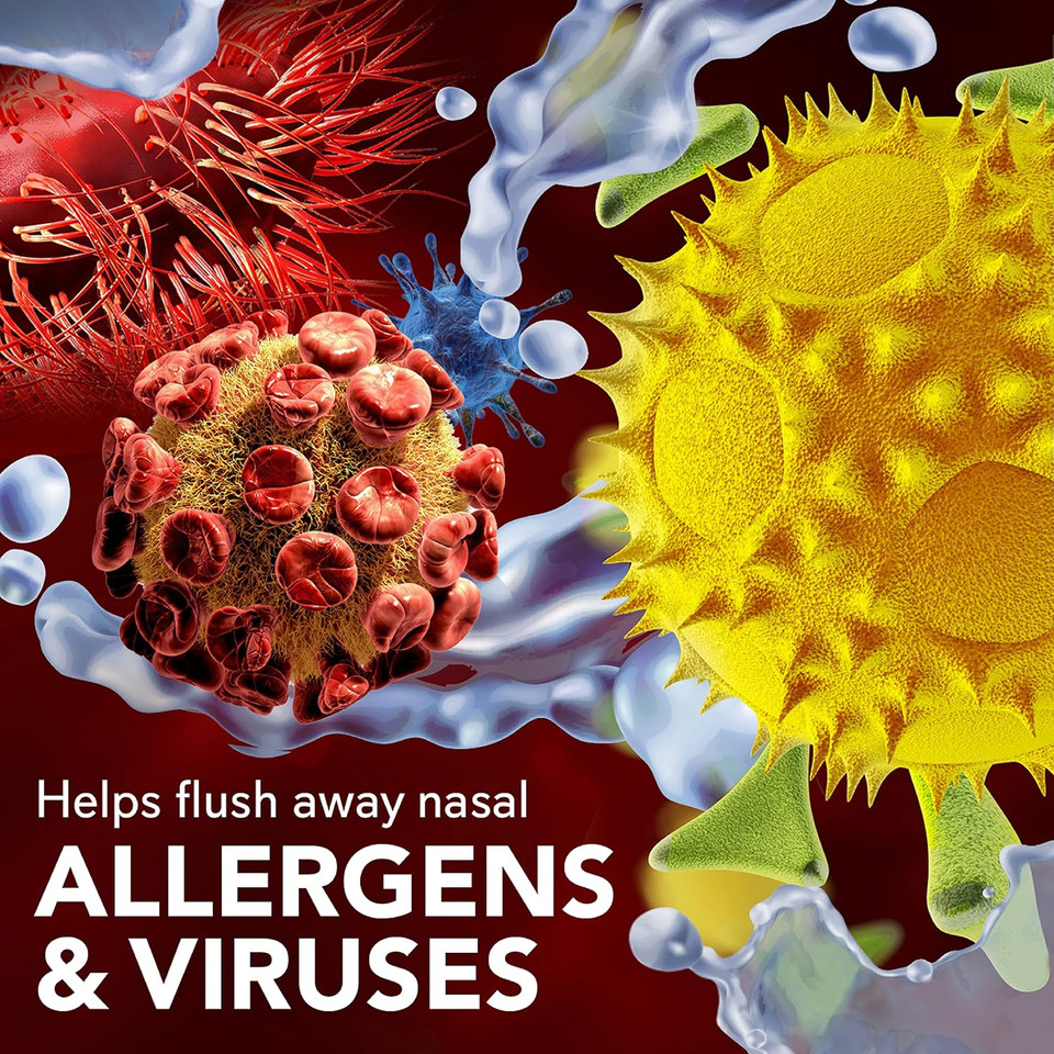 Sinucleanse Inhalo Nasal Dry Salt Inhaler, 100% All-Natural Deep Penetrating Salt Crystals Help You Breathe Easier