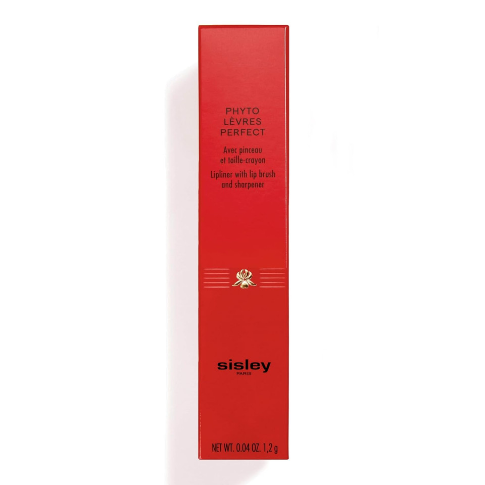 Sisley Paris Phyto-Levres Perfect, 3 Rose The - Firm, Gentle, Easy-Glide Lip Pencil - Nourishes, Hydrates & Comforts Lips - Long-Wear Formula - Includes Brush & Sharpener