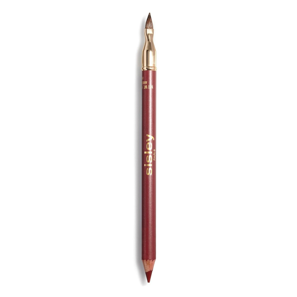 Sisley Paris Phyto-Levres Perfect, 6 Chocolat - Firm, Gentle, Easy-Glide Lip Pencil - Nourishes, Hydrates & Comforts Lips - Long-Wear Formula - Includes Brush & Sharpener