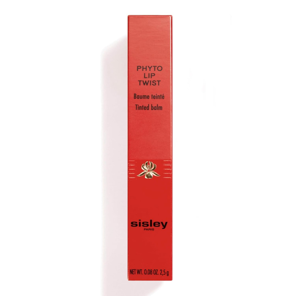Sisley Paris Phyto-Lip Twist, 1 Nude - Tinted Lip Balm - Plumps & Smooths Lips - Smooth, Glide-On Texture - Shiny Finish