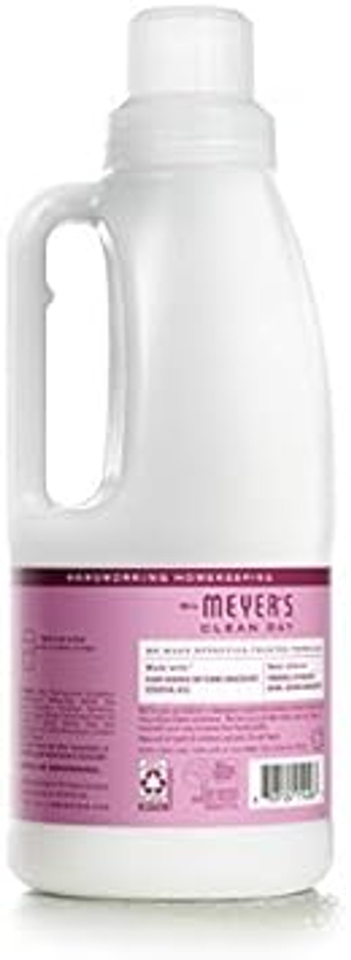 Mrs. Meyer'S Clean Day Liquid Fabric Softener, Infused With Essential Oils, Paraben Free, Peony, 32 Oz (32 Loads)
