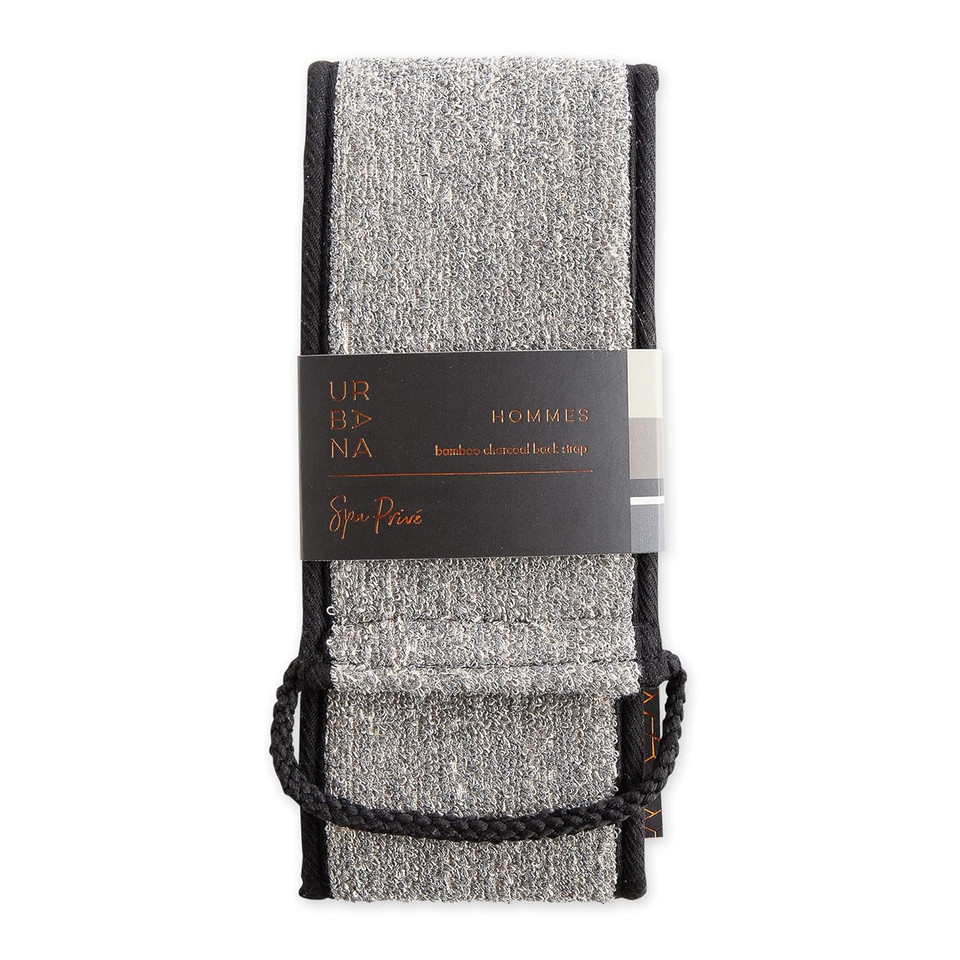 Spa Prive Men'S Bamboo Charcoal Collection, Back Strap