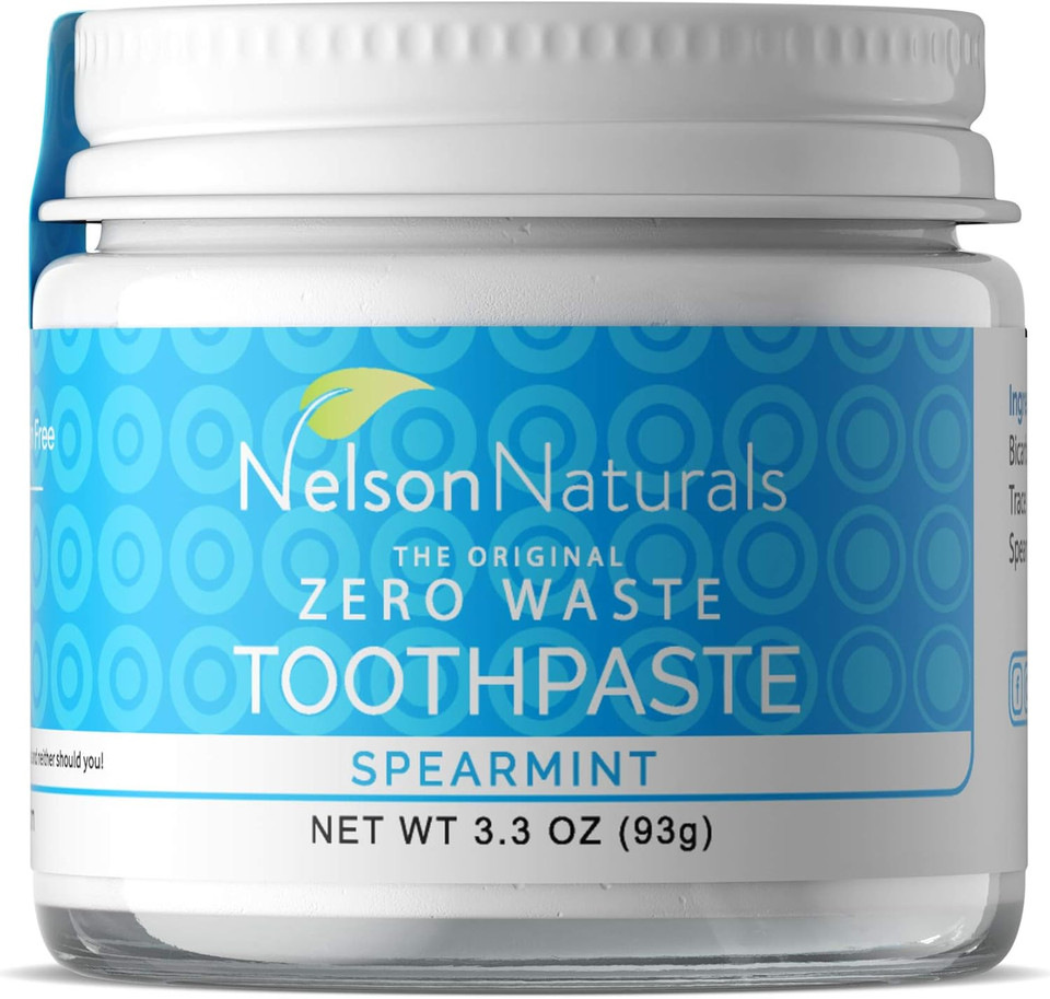 Spearmint Fluoride Free Toothpaste 3.3 Oz