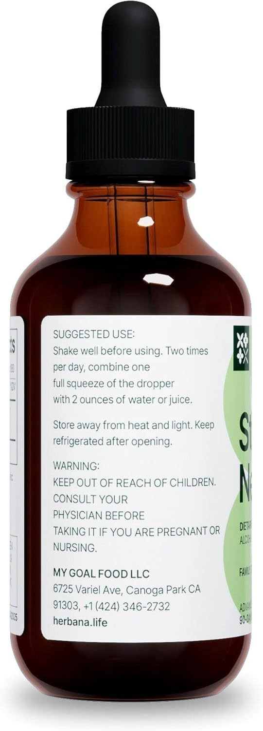 Stinging Nettle Leaf And Root 2 Fl Oz Liquid Extract - Natural Urinary & Kidney Support For Man And Woman - Organic Urtica Dioica - High Potency Herbal Supplement - 45-Day Supply