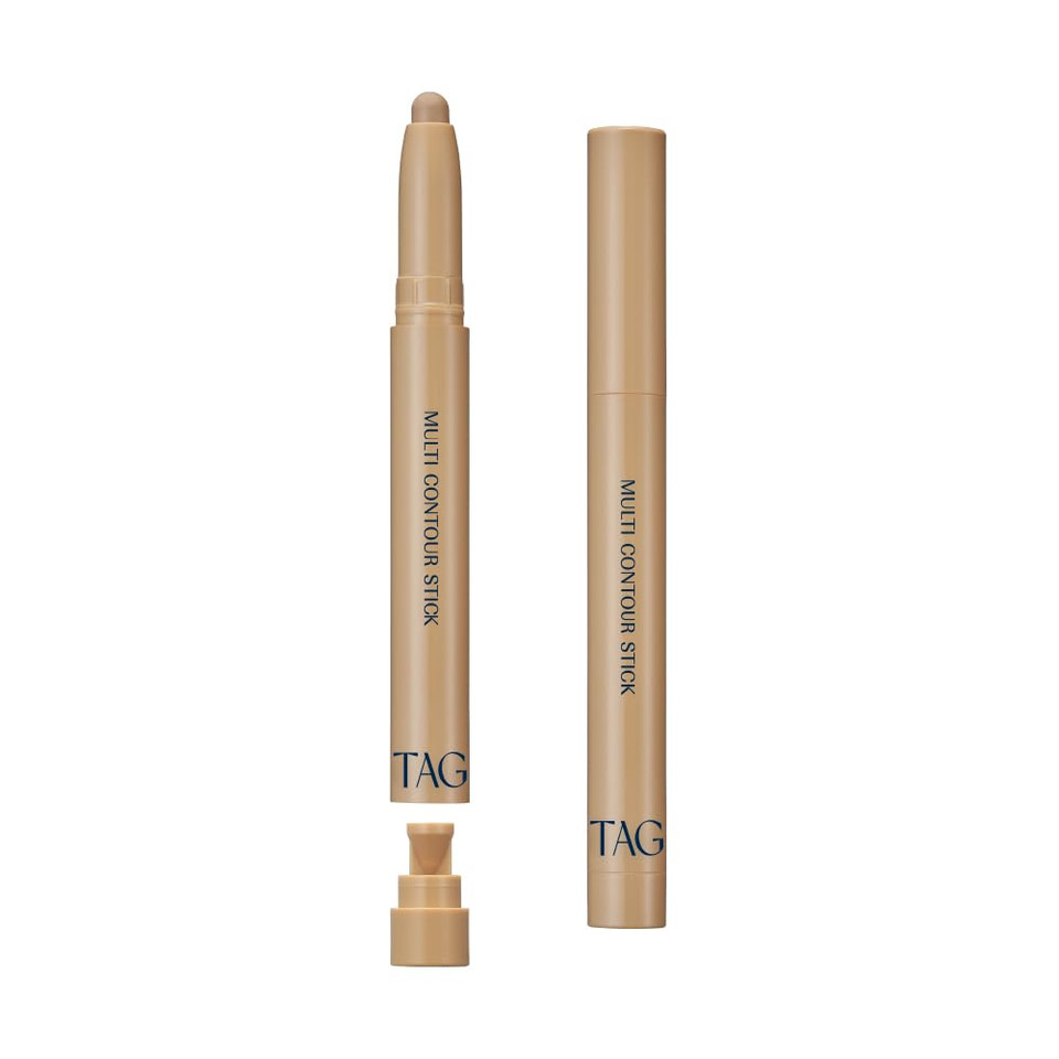 Tag Multi Contour Stick | Face Shaping & Bronzer Stick 1.6G (#1 Nude Beige)