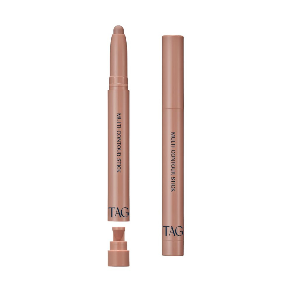 Tag Multi Contour Stick | Face Shaping & Bronzer Stick 1.6G (#2 Nude Brown)