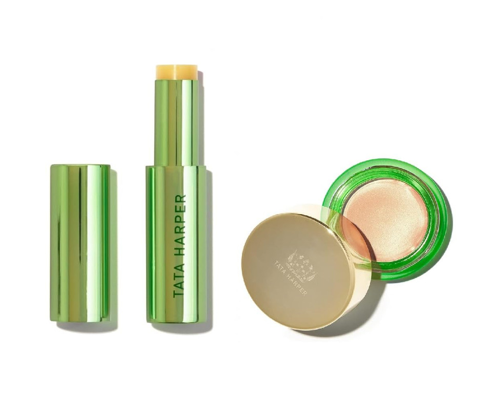 Tata Harper Natural Glow Highlighter & Lip Treatment Set