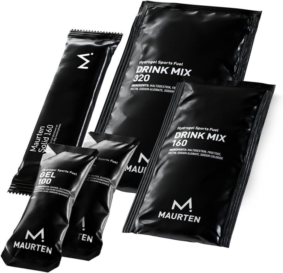 Test Collection - Ideal For Triathlon & Long-Distance Running - Effective Energy Supply Including 2X Drink Mix, 2X Energy Gel & 1X Energy Bar - Optimal Training Support & Performance