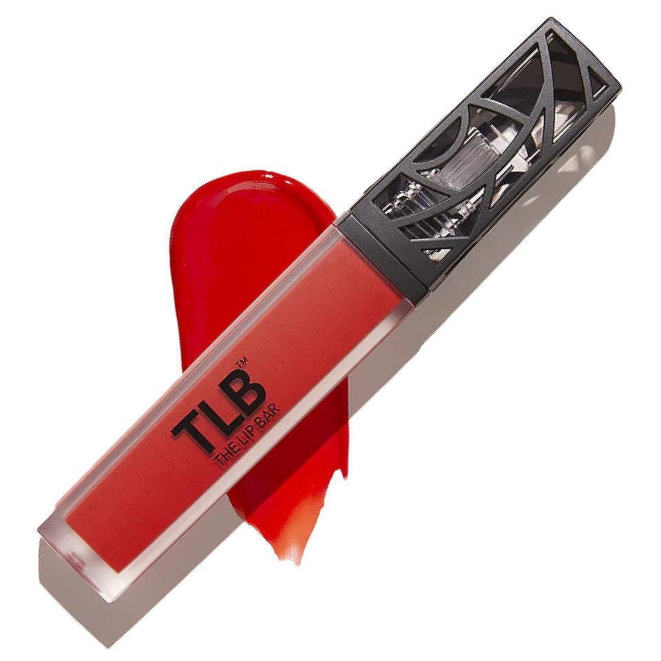 The Lip Bar - Nonstop Liquid Matte Lipstick, Boy Trouble (Red-Orange) - High Pigment - One Swipe - Long Lasting - Jojoba Oil & Vitamin E - Vegan & Cruelty Free - Makeup & Cosmetics - .24 Fl Oz