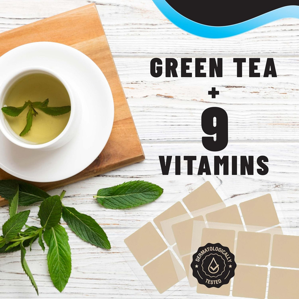 Tolevita After-Party Hangover Patches | Pre-Drinking Hangover Patch For A Better Morning | Vitamin-Infused Recovery Support, Natural Energy Boost & Hydration Patches - 42 Pcs