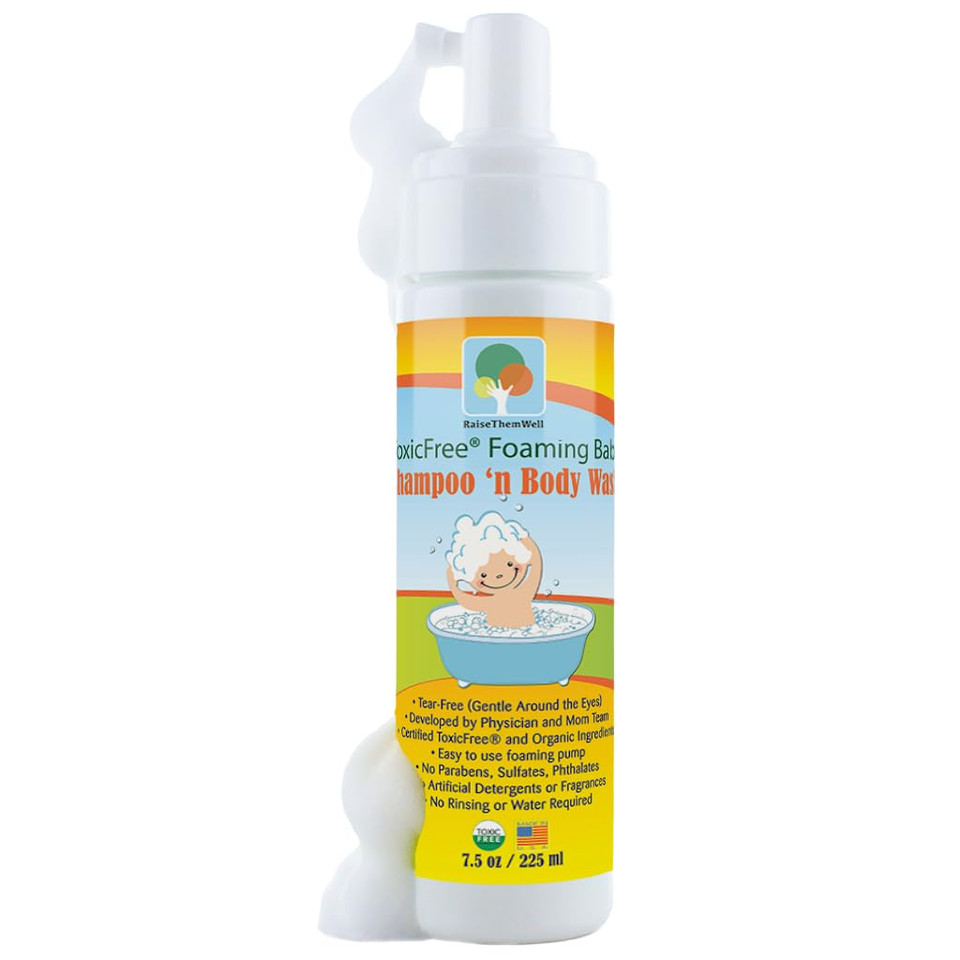 Toxicfree® Foaming Baby Shampoo N' Body Wash | 7.5 Fl Oz