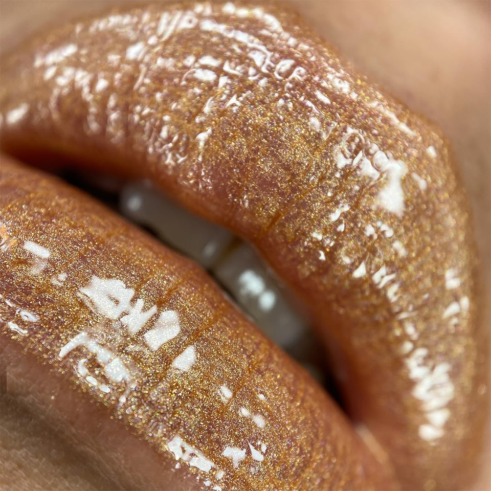 Unicorn Snot Liquid Metal Lip Paint - Metallic Lip Gloss - Non-Drying, Long-Lasting Liquid Lipstick, Intense Pigment Color With Metallic Shimmer - Vegan, Cruelty-Free Makeup, Fiery Red (Lava)