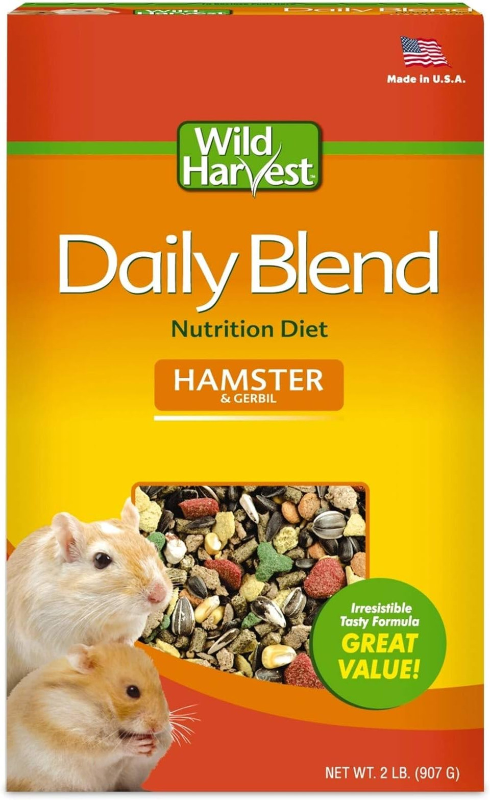 United Pet Group P-83138 32 Oz, Premium Hamster/Gerbil Food