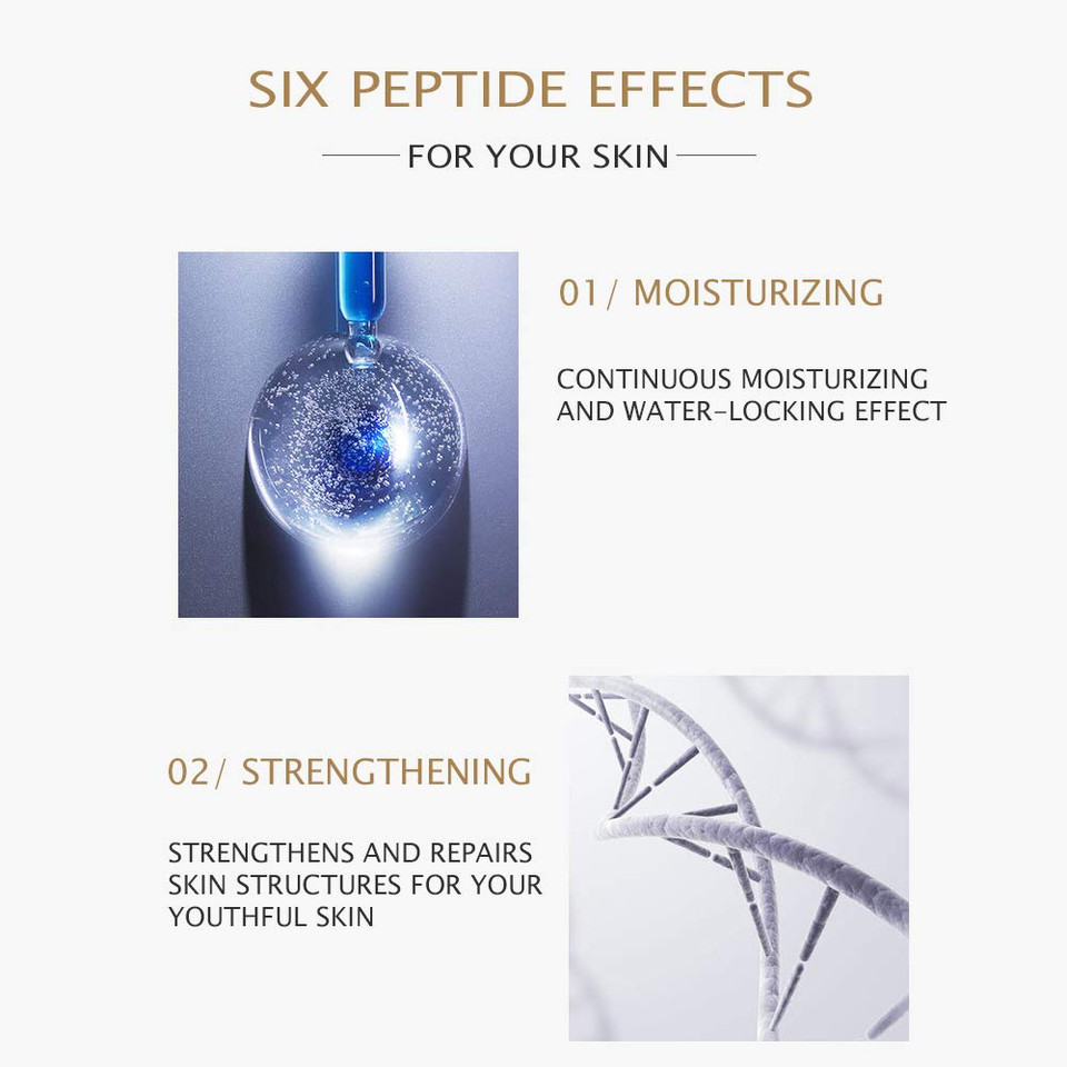 Venzen Six Peptide Conditioning Skin Care Balance Water Natural Moisture Toner Set Cleanser Hydro Emulsion Bb Cream 5 Pcs Gift Set 100G+120Ml+80Ml+50G+40G