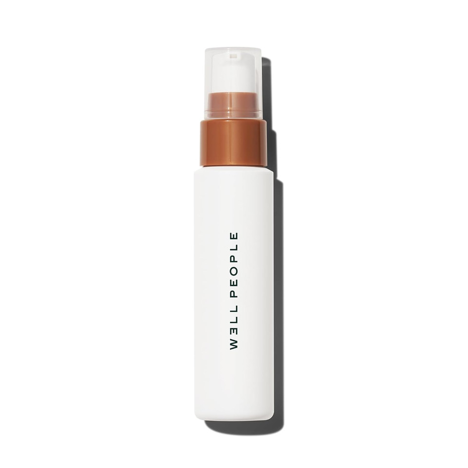Well People Bio Bronzing Priming Serum, Nourishing Primer For Long-Lasting Makeup & A Healthy Glow, Bronzes & Soothes Skin, Vegan & Cruelty-Free