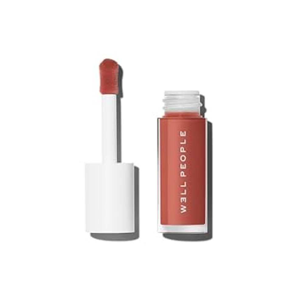Well People Lush Lip Tinted Oil, Moisturizing Lip Oil For Nourishing & Conditioning Lips, Adds Sheer Color, Vegan & Cruelty-Free, Cherry Blossom