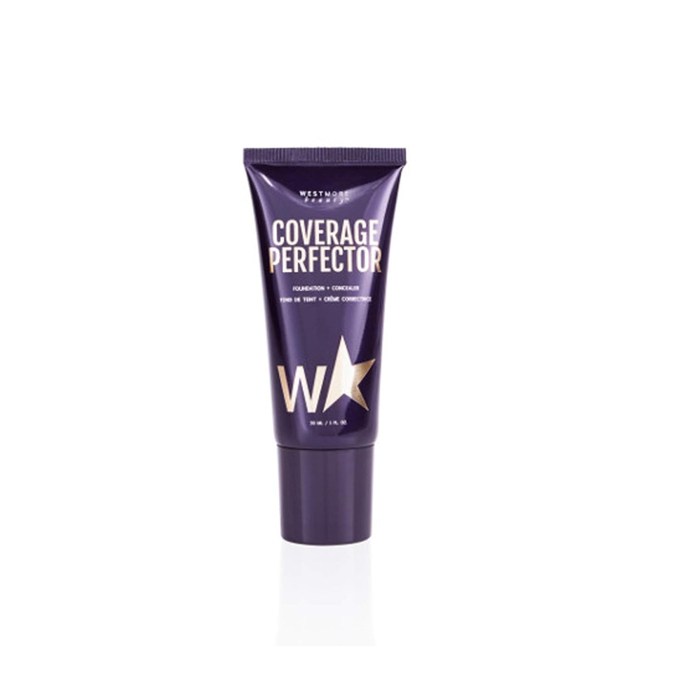 Westmore Beauty Face Coverage Perfector - Deep - 1 Fl Oz Foundation Makeup, Liquid Foundation, Full Coverage Foundation - The Best Foundation Full Coverage Makeup Lightweight Foundation
