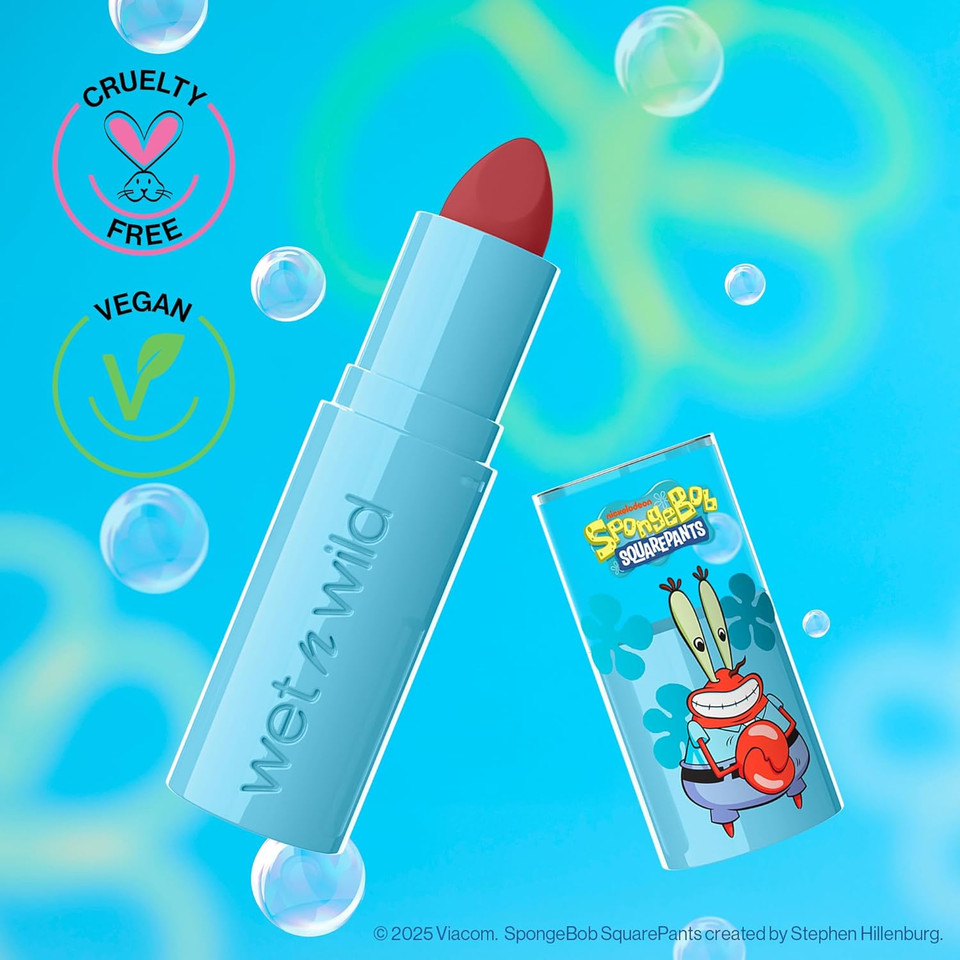 Wet N Wild Spongebob Lipstick - Krabs' Kouture