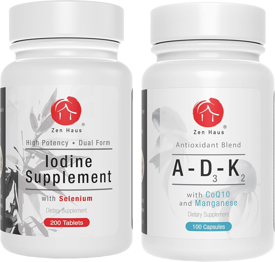 Zen Haus Iodine And Adk. Fortify Your Holistic Health Strategy With This Wise Pairing
