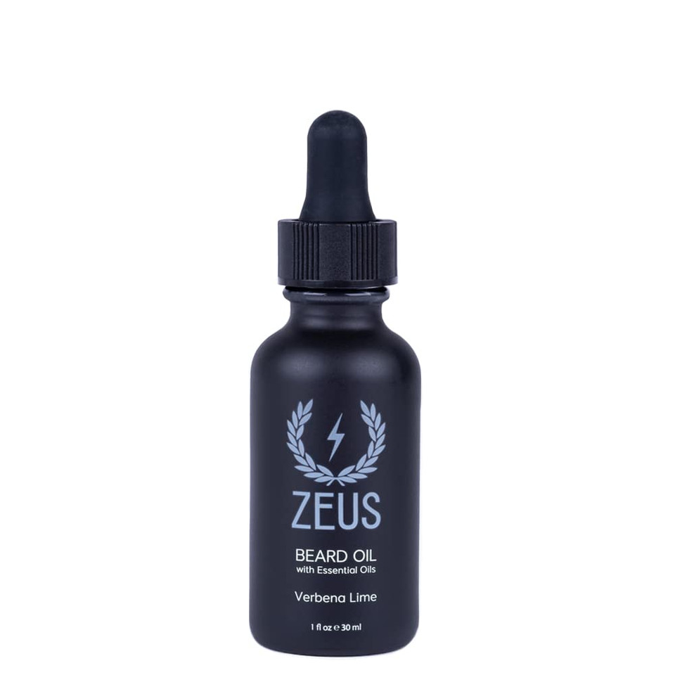 Zeus Natural Beard Oil, Premium Conditioning Beard Oil To Soften Beard & Mustache  Made In Usa (Vanilla Rum) 1 Oz