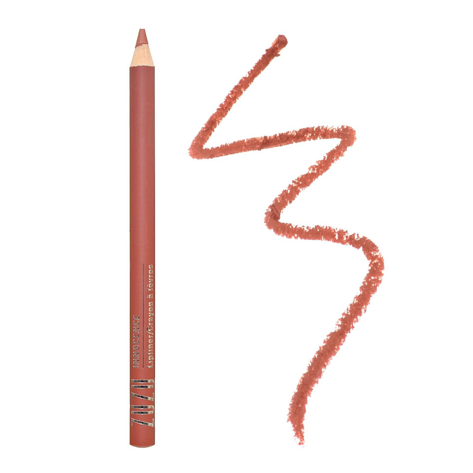 Zuzu Luxe Lip Pencil, Creamy Lipliner, Long Lasting, Infused With Jojoba Seed Oil And Aloe For Ultra Hydrated Lips. Natural, Paraben Free, Vegan, Gluten-Free,Cruelty-Free, Non Gmo, (1, Cappuccino)