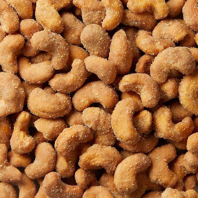 Butter toffee flavored cashews
