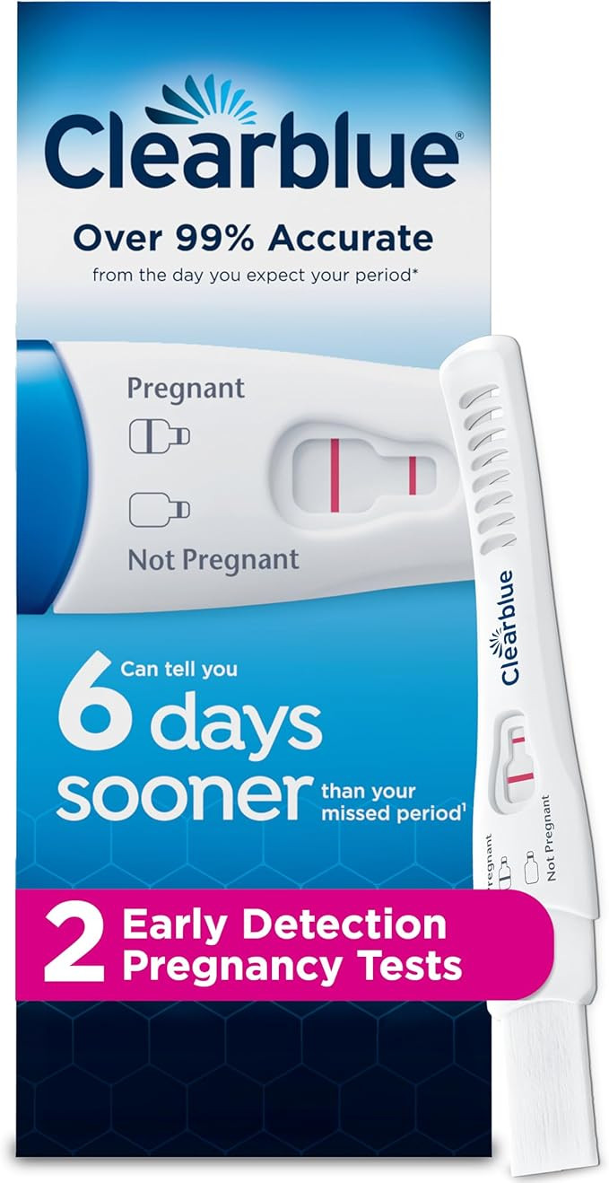 Clearblue Early Detection Pregnancy Test, 3 Ct