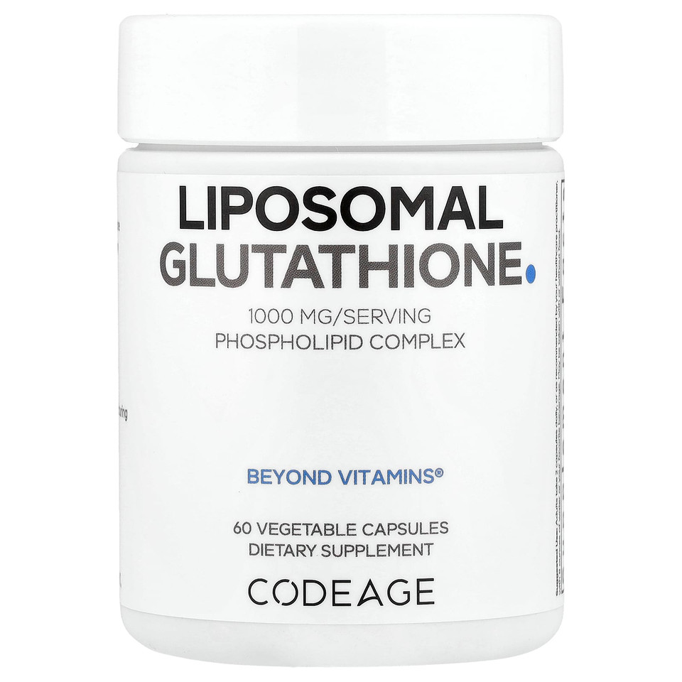 Codeage, Liposomal Glutathione, 60 Vegetable Capsules (500 mg per Capsule)