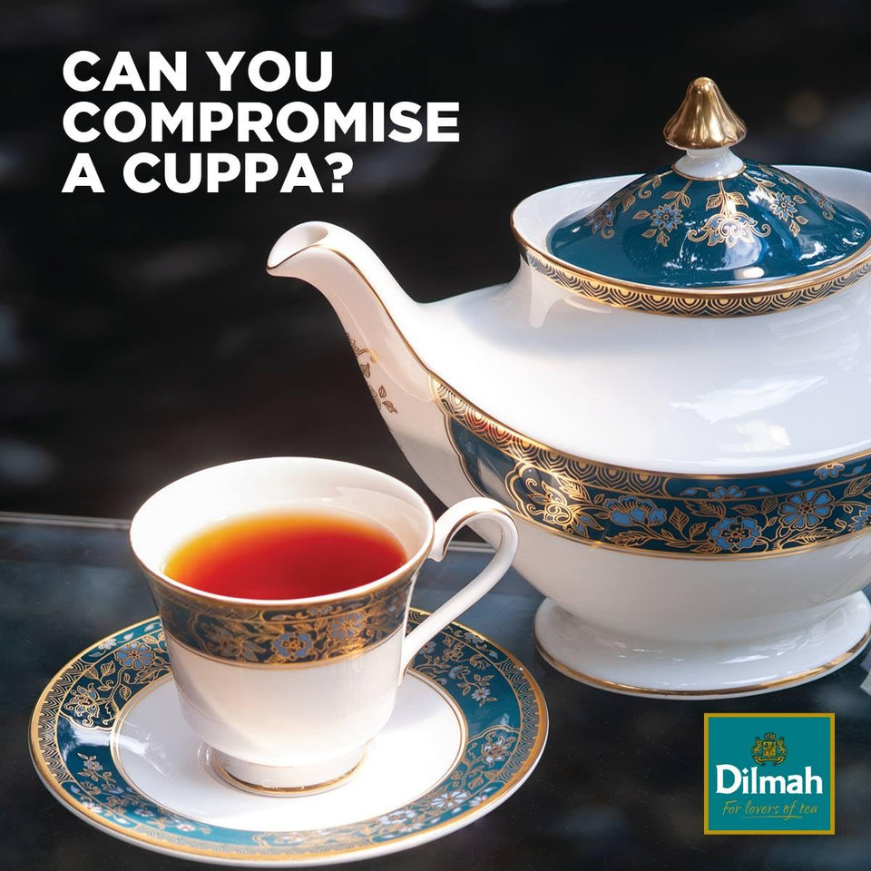 Dilmah Extra Strength Ceylon Tea 100 Tea Bags - 240g(8.47oz)