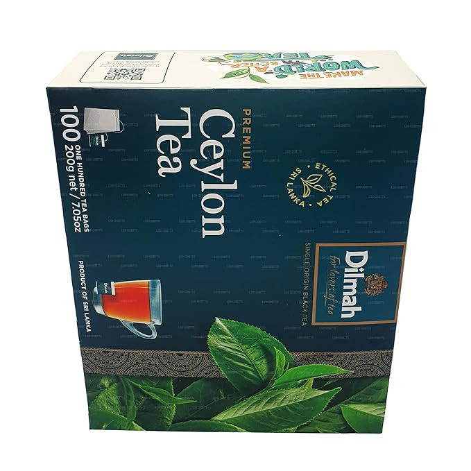 Dilmah Premium Ceylon Tea (200g) 100 Tea Bags