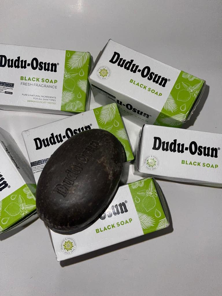 The Roots Naturelle DUDU OSUN BLACK SOAP 6PACK | FRESH FRAGRANCE