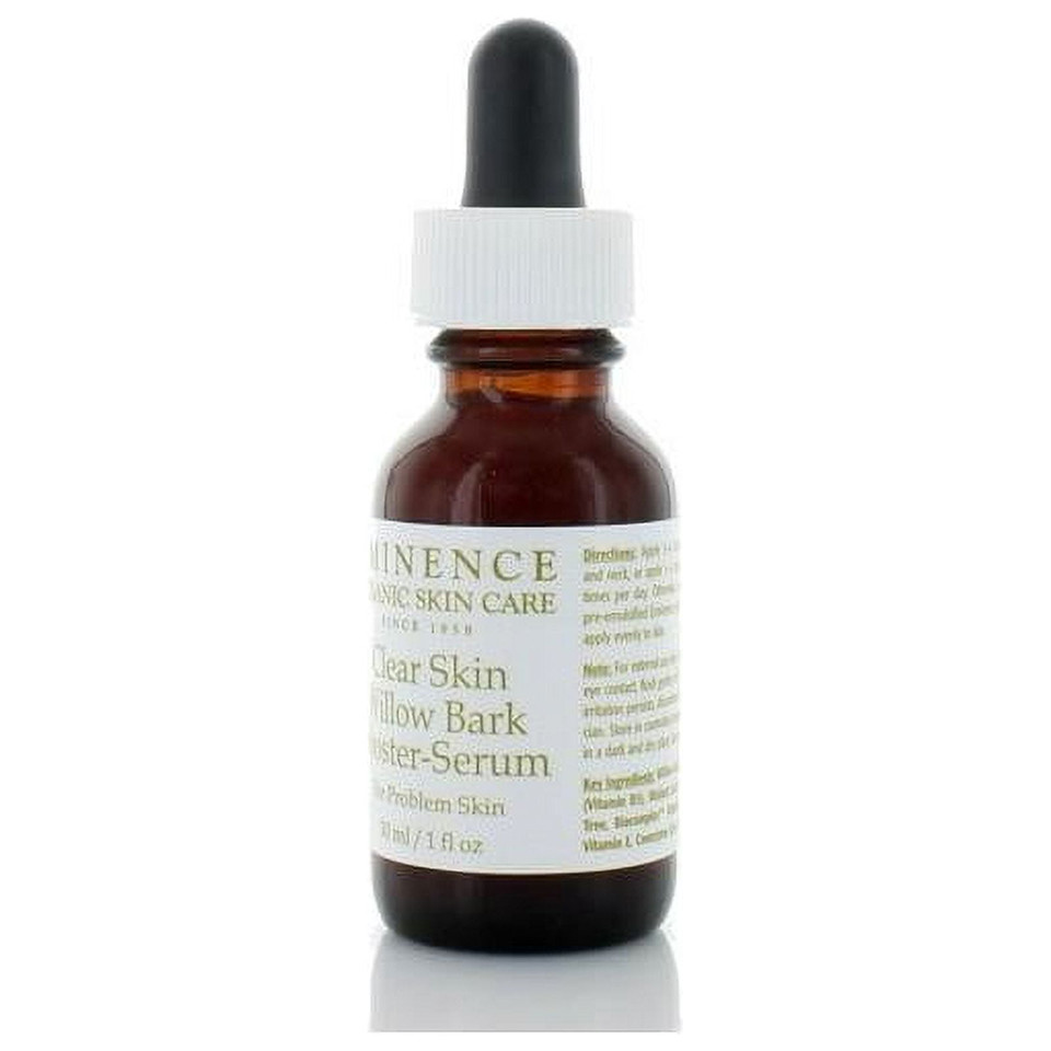 Eminence Organic Skin Care Clear Skin Willow Bark Booster-Serum 1oz