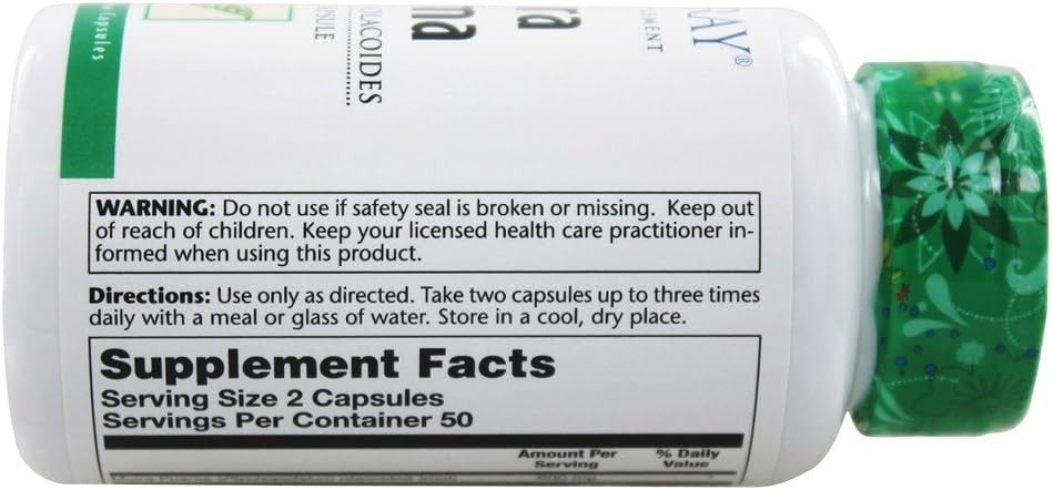 Click to see full view Solaray - Muira Puama, 300 mg, 100 capsules